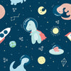 Dinosaur Kids & Nursery Blackout Curtains - Lost In Space
