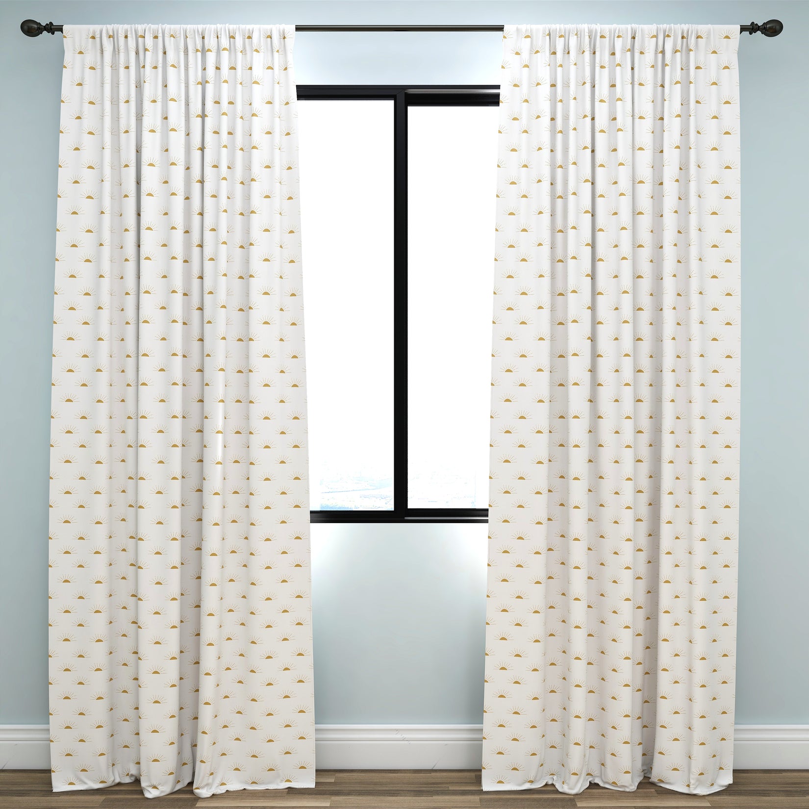 Kids & Nursery Blackout Curtains - Golden Sunset