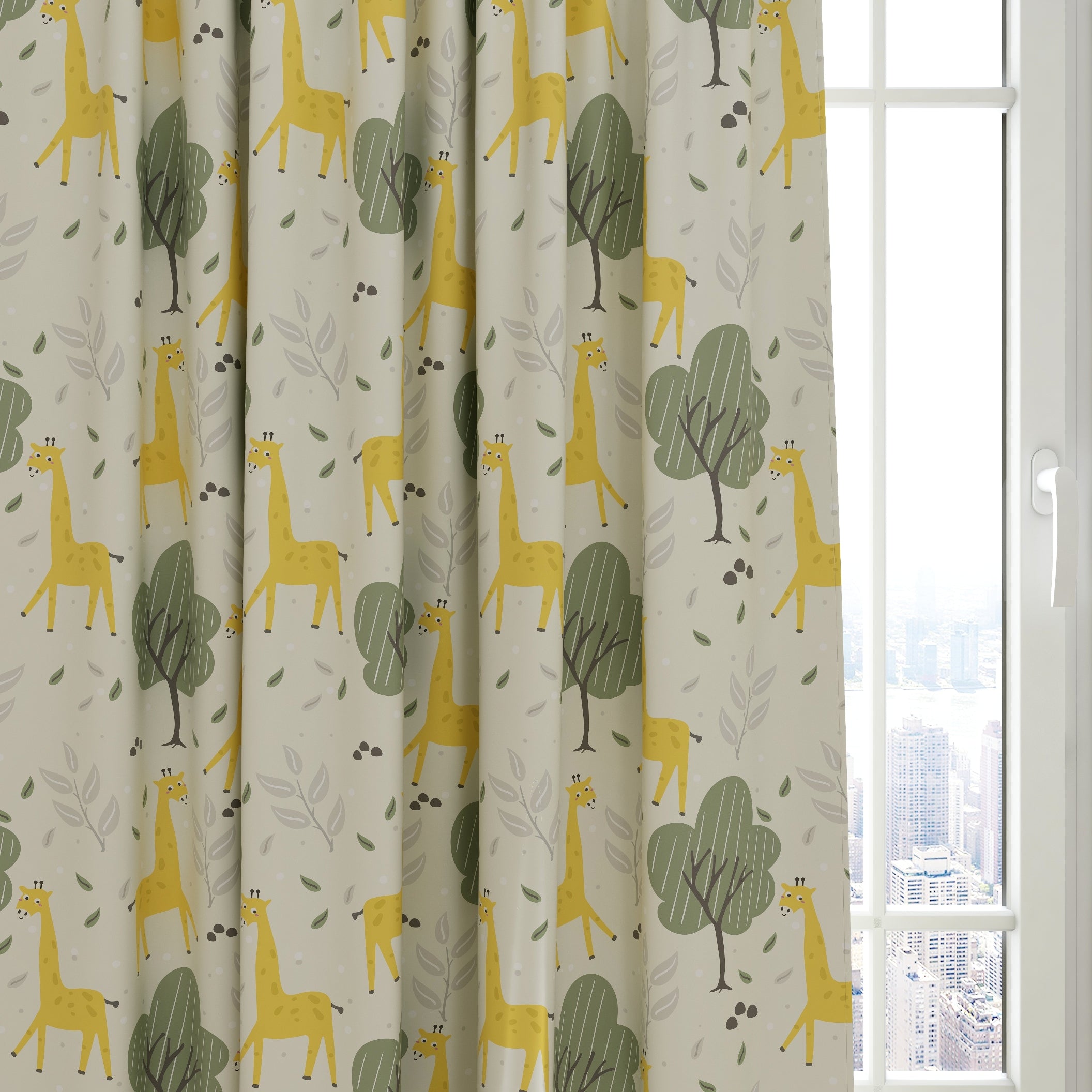 Giraffe Kids & Nursery Blackout Curtains - Levels Up