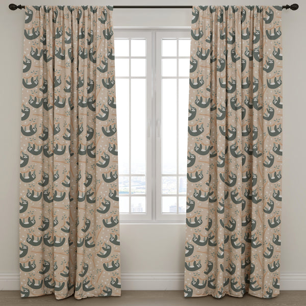 Animals Kids & Nursery Blackout Curtains - Slow Pace