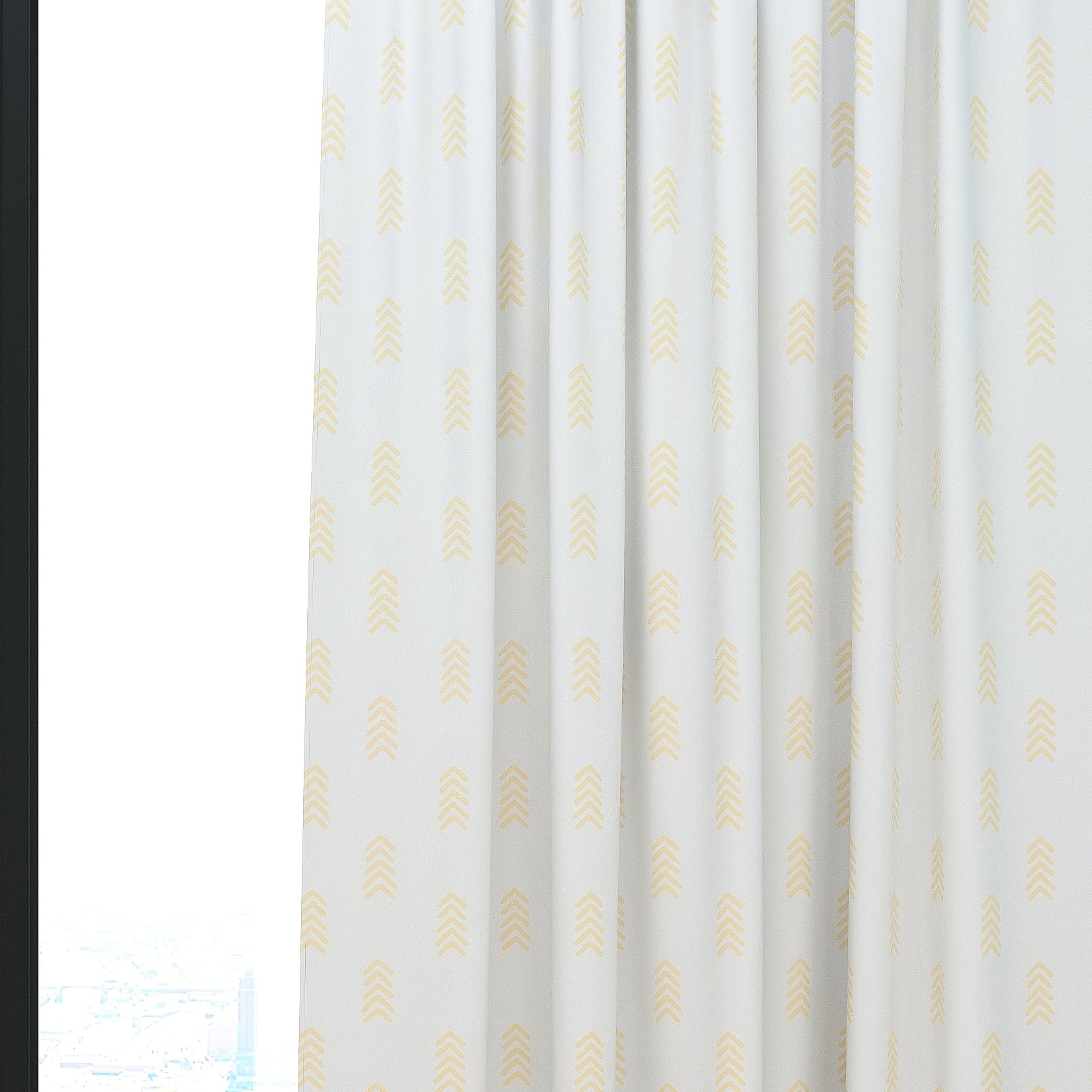 Boho Kids & Nursery Blackout Curtains - Flaxen Arrows