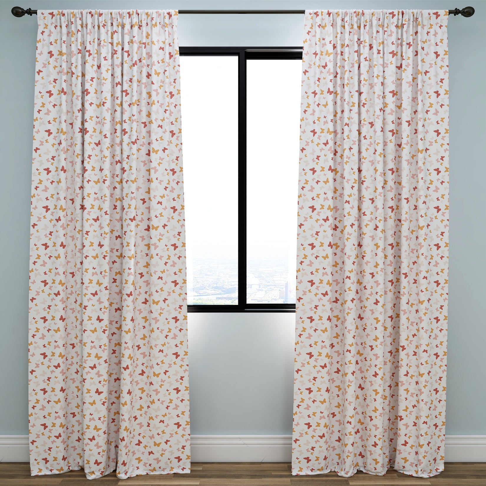 Kids & Nursery Blackout Curtains - Butterfly Kisses