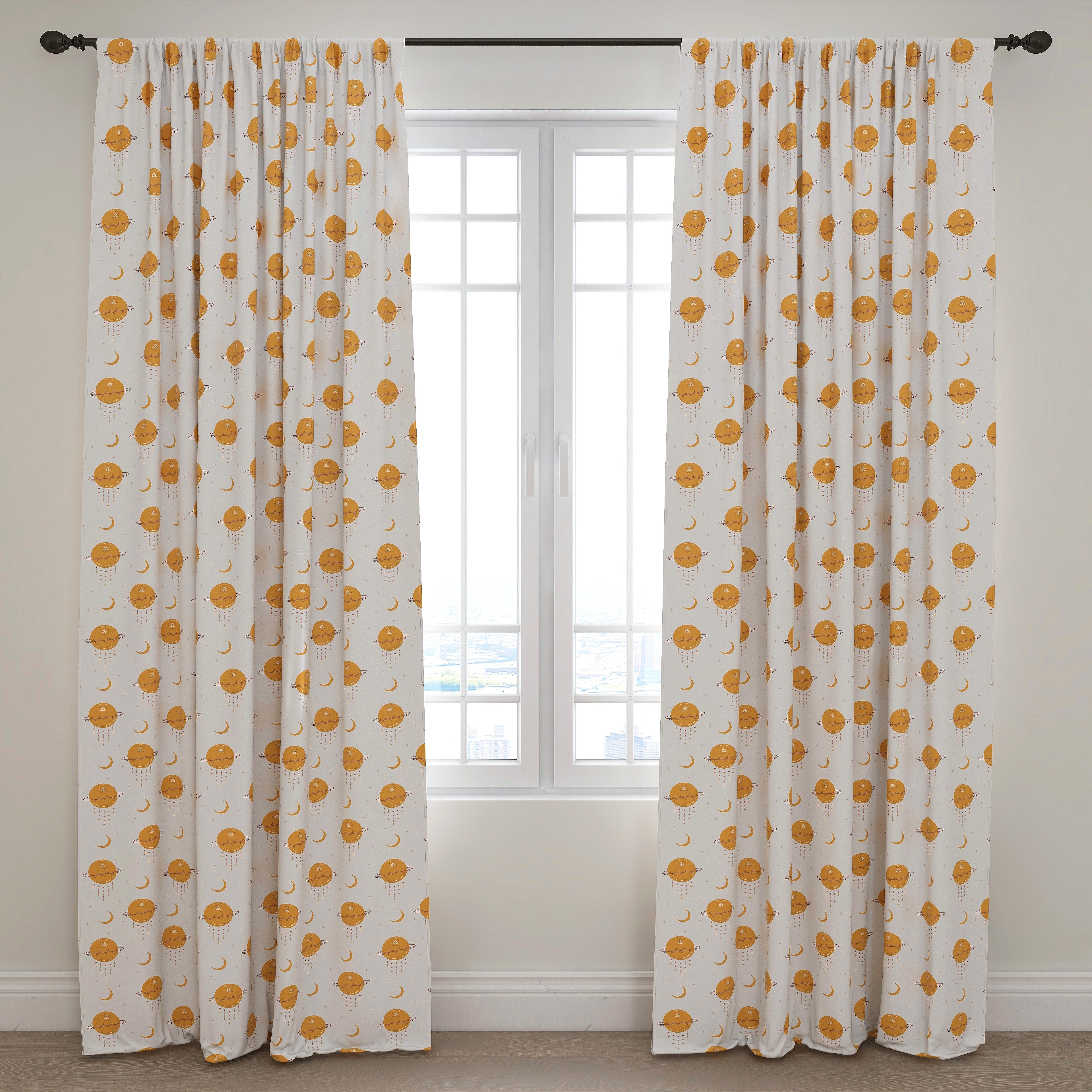 Space Kids & Nursery Blackout Curtains - Cosmic Dust