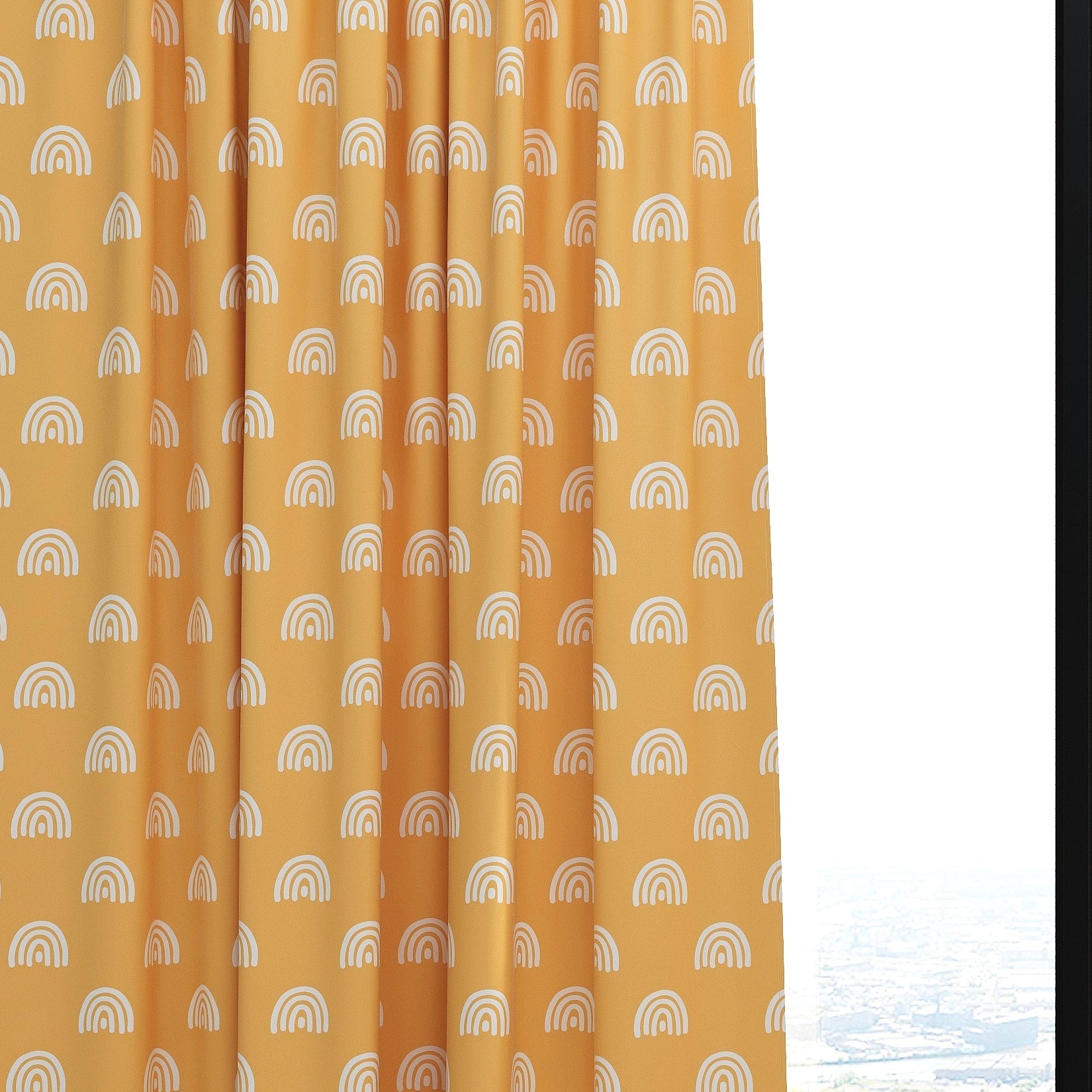 Rainbow Kids & Nursery Blackout Curtains - Sunny Arcs