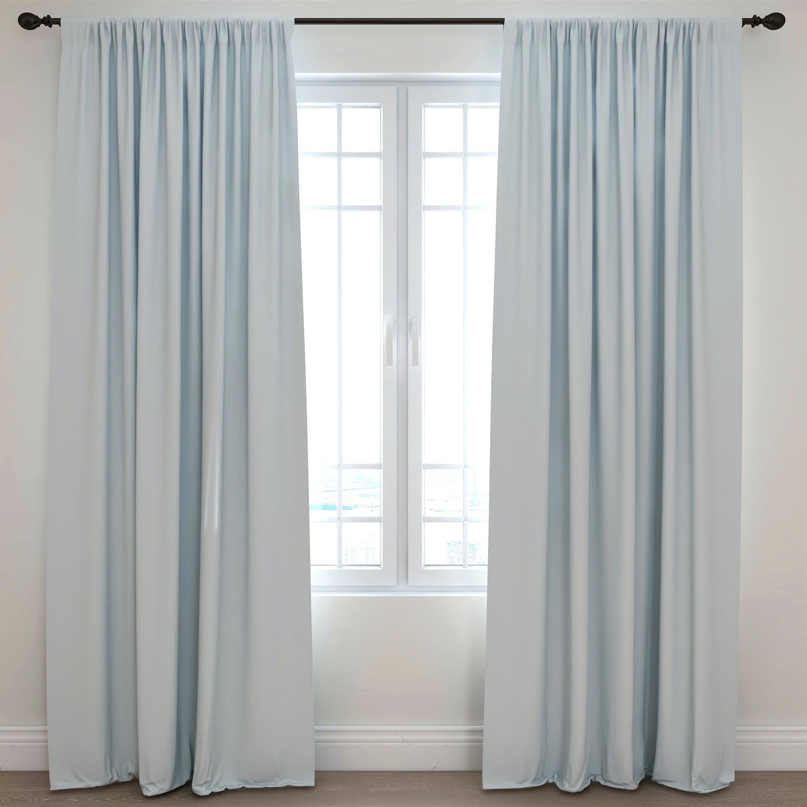 Kids & Nursery Blackout Curtains - Cool Gray