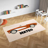Personalized Car Area Rug for Nurseries and Kid's Rooms - Classic Car