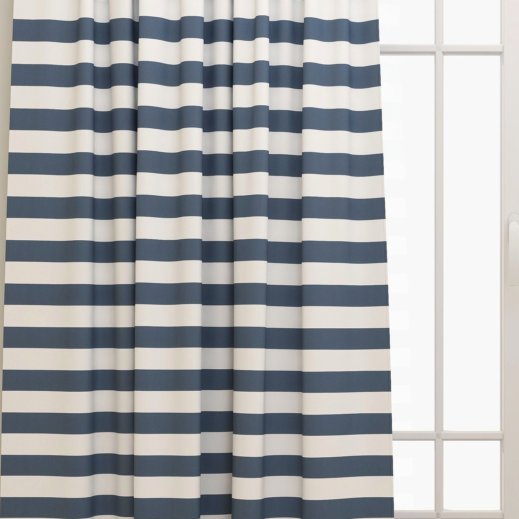 Cabana Blue Kids Curtains