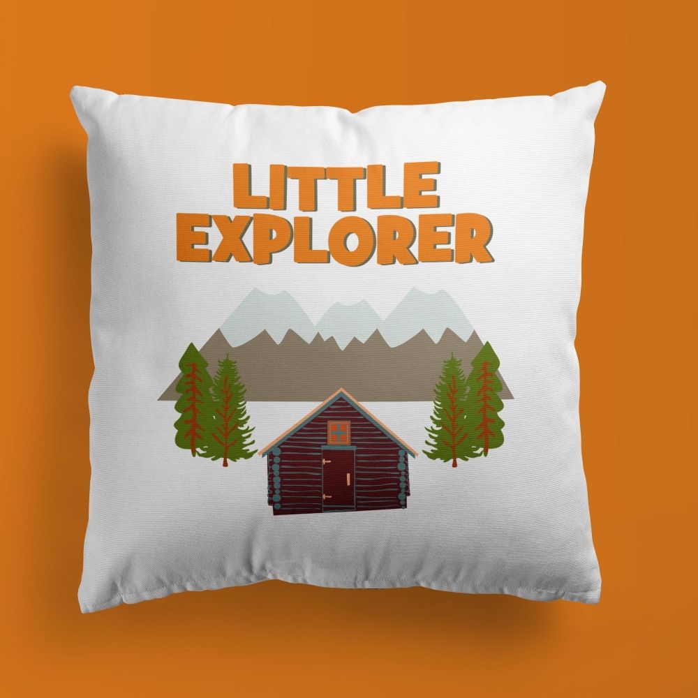 Camping Throw Pillows | Set of 3 | Collection: Camp Out | For Nurseries & Kid's Rooms