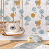 Peel and Stick or Traditional Wallpaper - Catching Stars