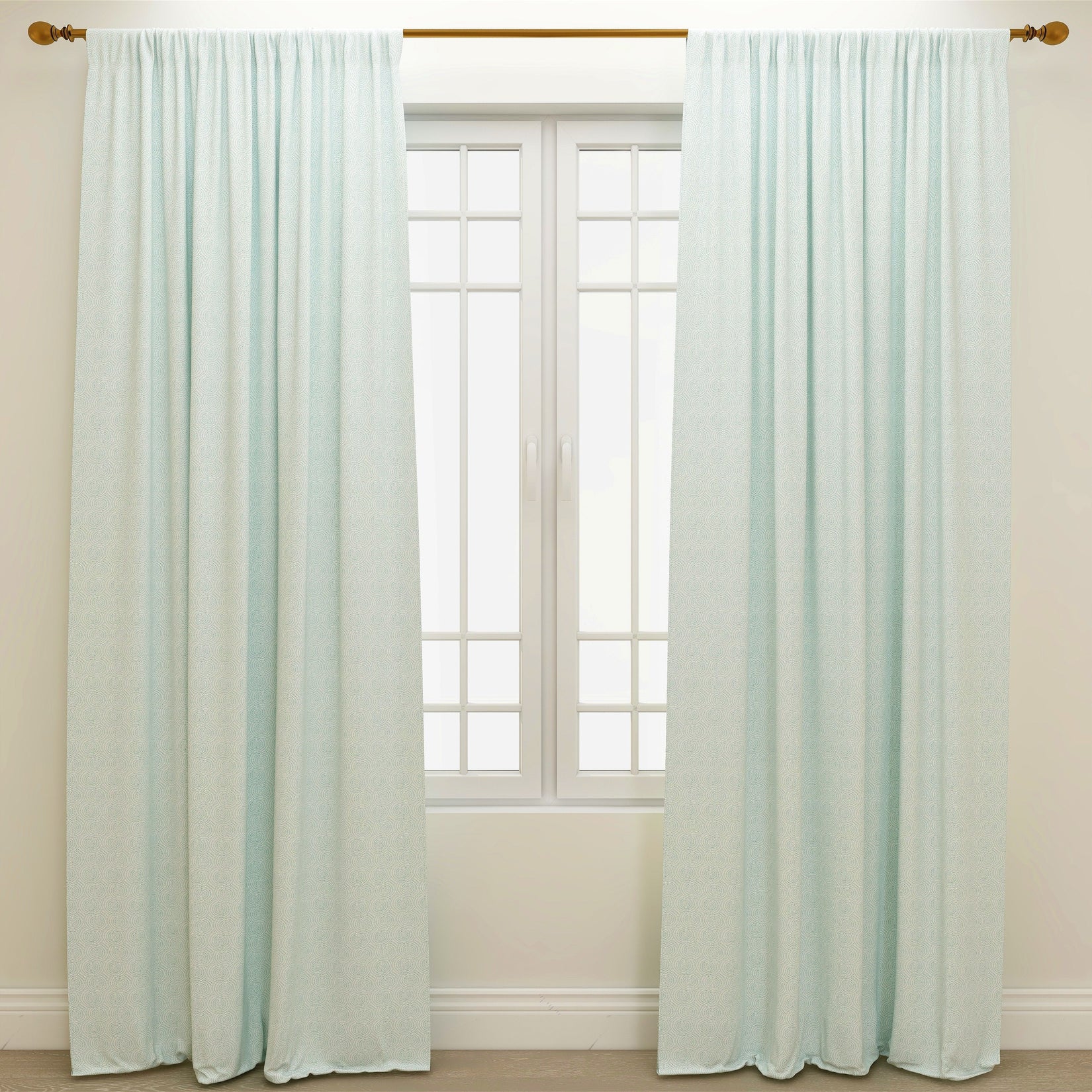 Cecil Cancun Slub Kids Curtains