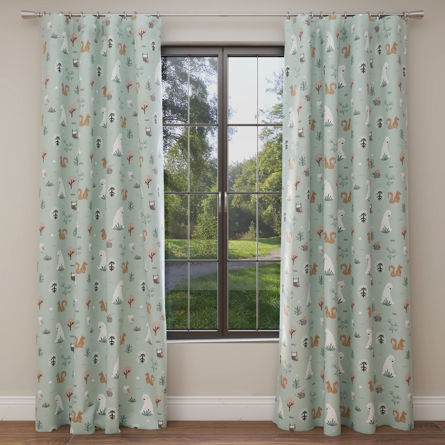 Forest Kids & Nursery Blackout Curtains - Charming Forest