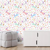 Peel & Stick Wallpaper for Kids & Nursery Rooms - Dancing Unicorns