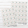 Personalized Floral Name Blanket for Babies & Kids - Lush Garden