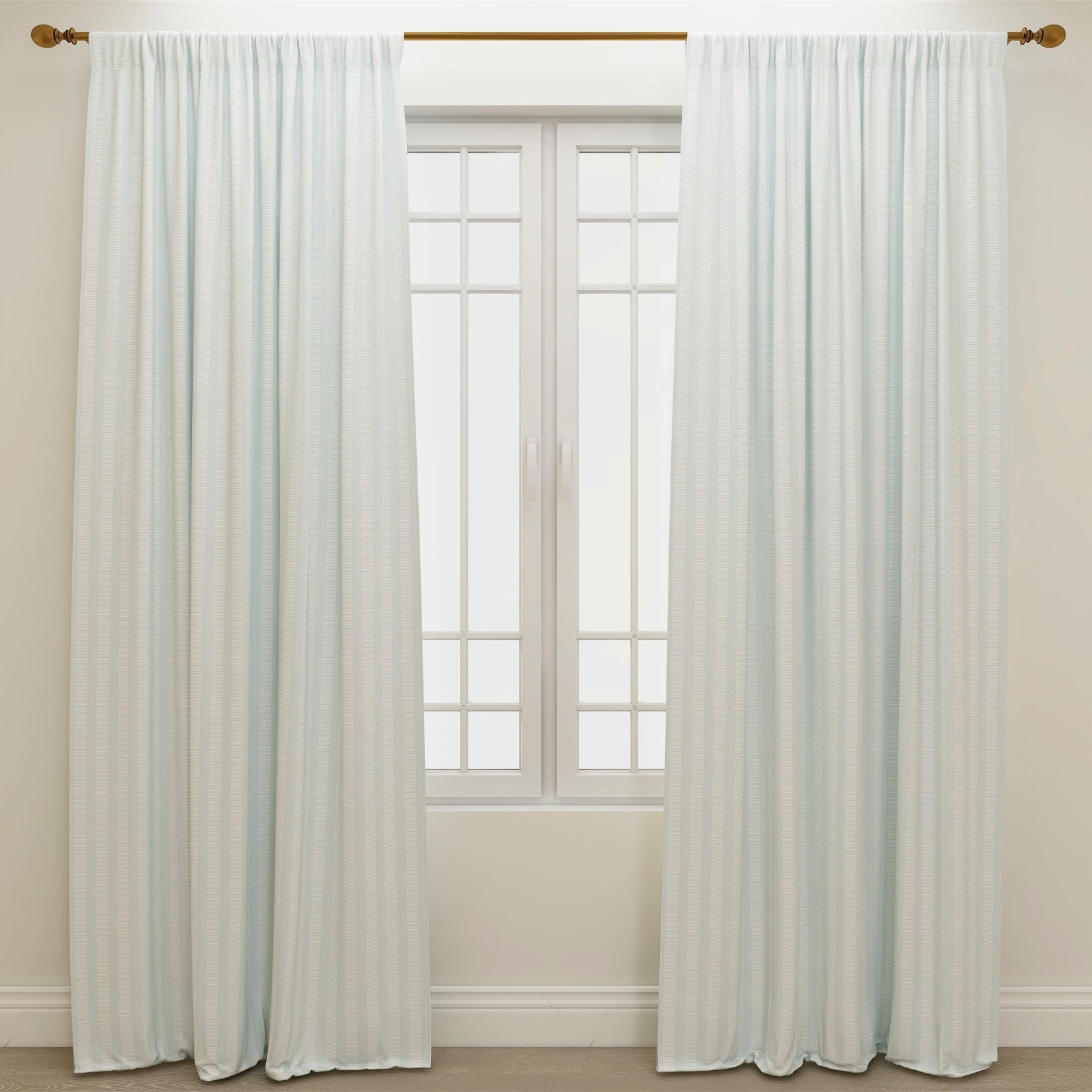 Dash Snowy Slub Kids Curtains