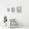 Dinosaur Wall Art | Set of 3 | Collection: A Roar Party | For Nurseries & Kid's Rooms