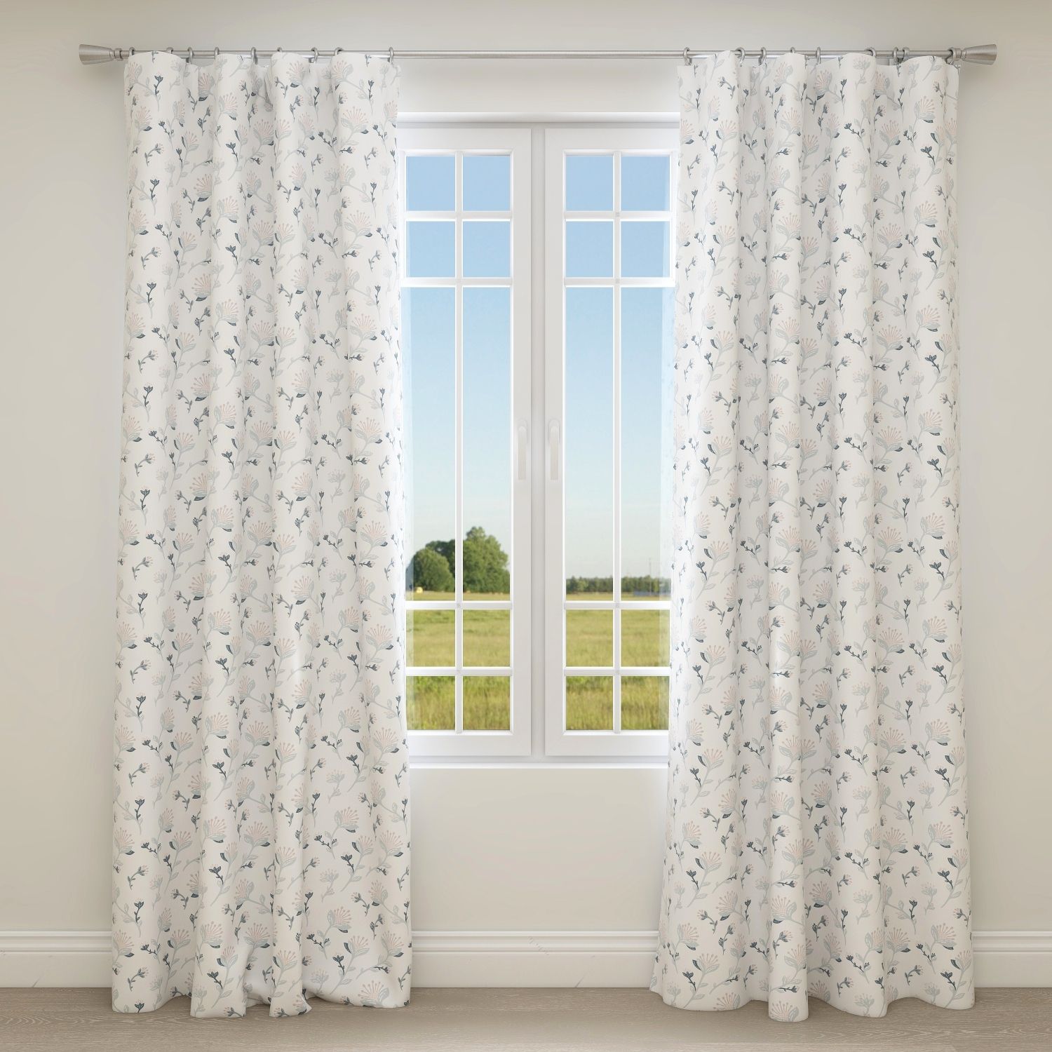 Floral Kids & Nursery Blackout Curtains - Enchanted Blooms