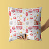 Firefighter Throw Pillows | Set of 3 | Collection: Fire Brigade | For Nurseries & Kid's Rooms