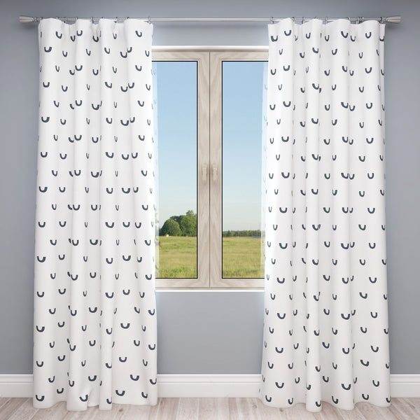 Kids & Nursery Blackout Curtains - Freehand Abstract