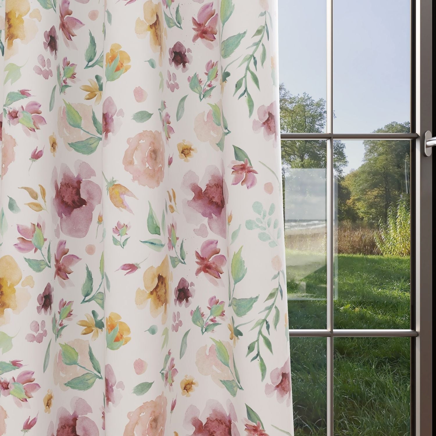 Floral Kids & Nursery Blackout Curtains - Fresh Blooms