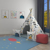Kids Teepee, Galaxy Decor Themed Room -  Cosmic Trip Collection