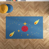 Galaxy Area Rug for Nurseries and Kid's Rooms - Cosmic Trip
