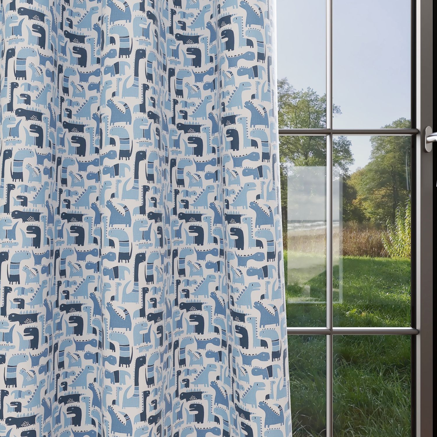 Giant Life Sky Kids Curtains