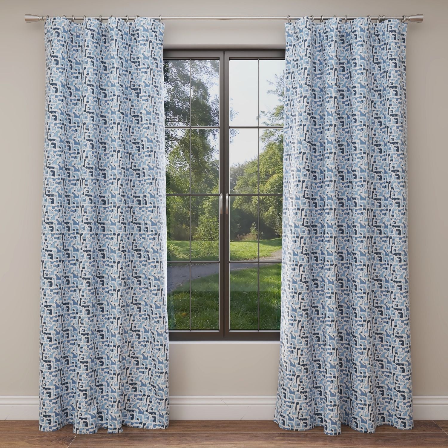 Giant Life Sky Kids Curtains