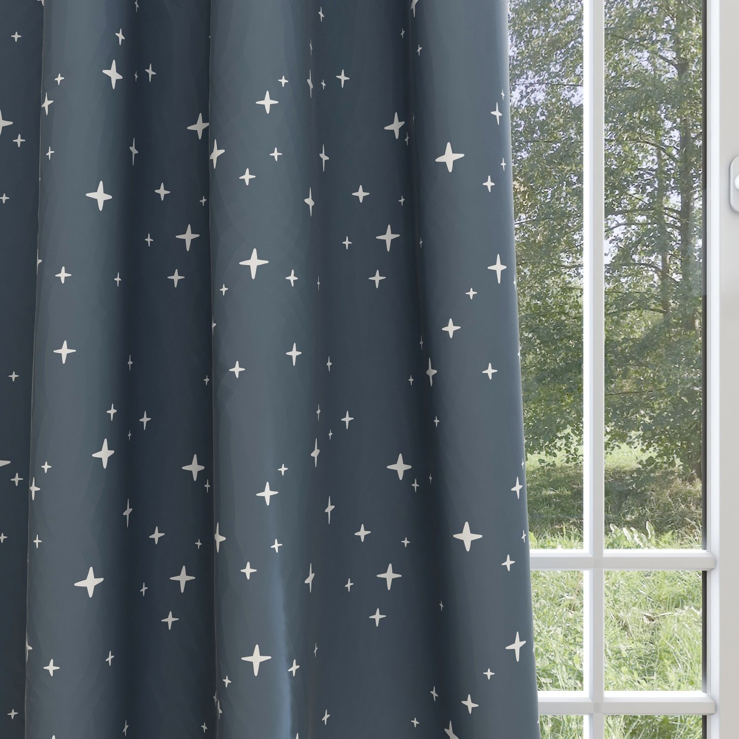 Stars Kids & Nursery Blackout Curtains - Glitter Burst