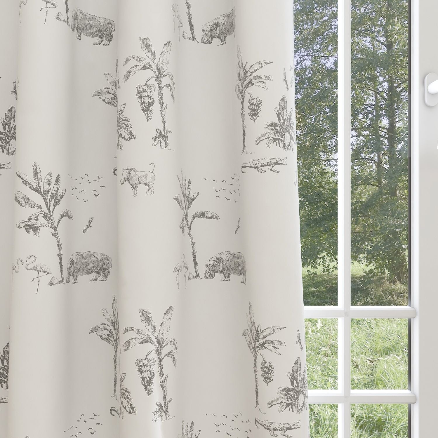 Animals Kids & Nursery Blackout Curtains - Going Bananas