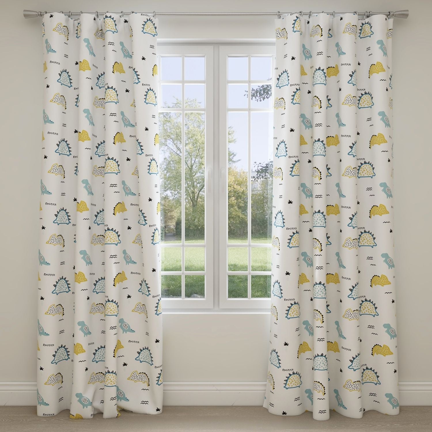 Dinosaur Kids & Nursery Blackout Curtains - Hear Me Roar!