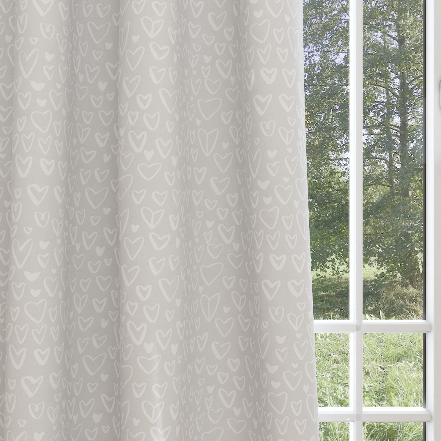 Lovely French Grey Kids Curtains