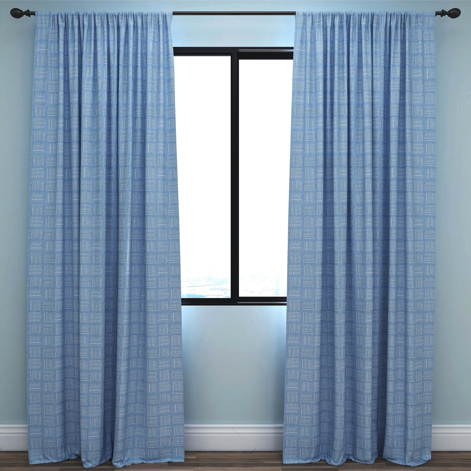 Brave Chill Slub Canvas Kids Curtains