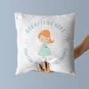 Princess Throw Pillow For Nurseries & Kid's Rooms - Full of Grace