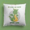 Dragon Throw Pillow For Nurseries & Kid's Rooms - Gentle Dragon