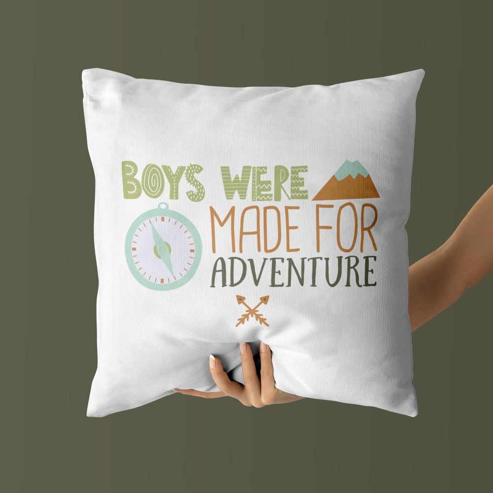 Throw Pillow For Nurseries & Kid's Rooms - Adventure Series