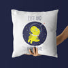 Dinosaur Throw Pillow For Nurseries & Kid's Rooms - Space Dino