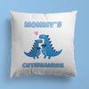 Dinosaur Throw Pillow For Nurseries & Kid's Rooms - Cutie-saurus