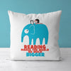 Reading Throw Pillow For Nurseries & Kid's Rooms - Read and Explore