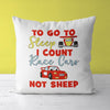 Car Throw Pillow For Nurseries & Kid's Rooms - Counting Cars
