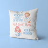 Mermaid Throw Pillow For Nurseries & Kid's Rooms - Mermaid Whisperer