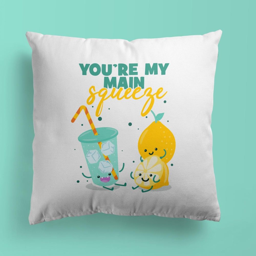 Lemon Throw Pillow For Nurseries & Kid's Rooms - Lemon Squeezy