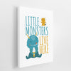 Monster Wall Art for Nurseries & Kid's Rooms - Scarily Cute