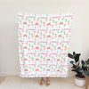 Personalized Llama Blanket for Babies, Toddlers and Kids - Llama’s Picnic