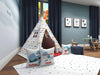 Kids Teepee, Airplane Decor Themed Room - Snuggly Landing Collection