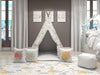 Kids Teepee, Butterfly Decor Themed Room - Field of Beauty Collection