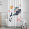 Mermaids Kids' Shower Curtains - Sun-Kissed