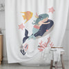 Mermaids Kids' Shower Curtains - Sun-Kissed