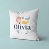 Personalized Mermaid Throw Pillows | Set of 2 | Collection: Sun-Kissed | For Nurseries & Kid's Rooms