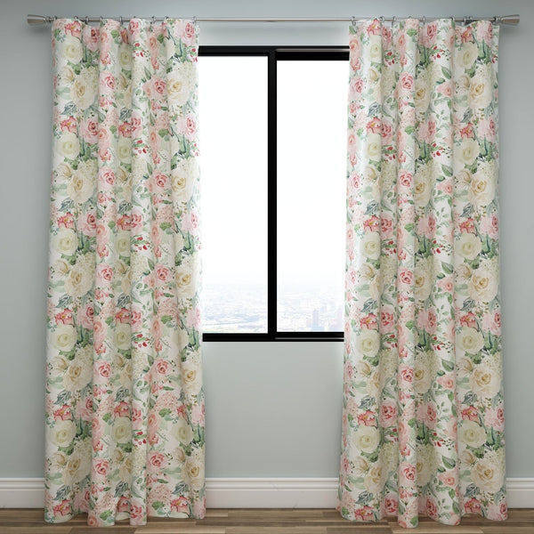 Floral Kids & Nursery Blackout Curtains - Morning Dew Drops