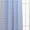Nelson Commodore Blue Slub Kids Curtains